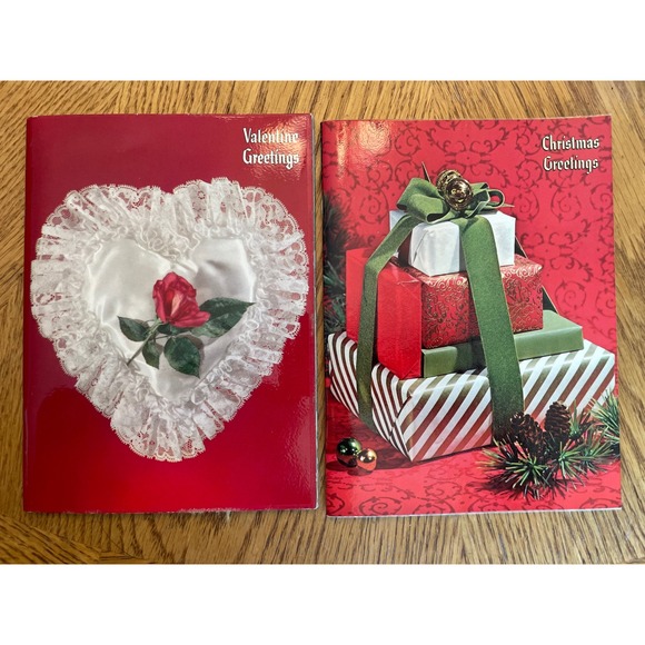 Ideals Publishing Co. Other - Vintage Ideals Valentine 1959 Christmas 1968 Greetings Booklets Ephemera Set